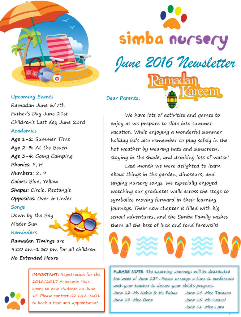 June-2016-Newsletter